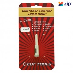 C-CUT TOOLS DCHS13S - 13mm Diamond Coated Hole Saw